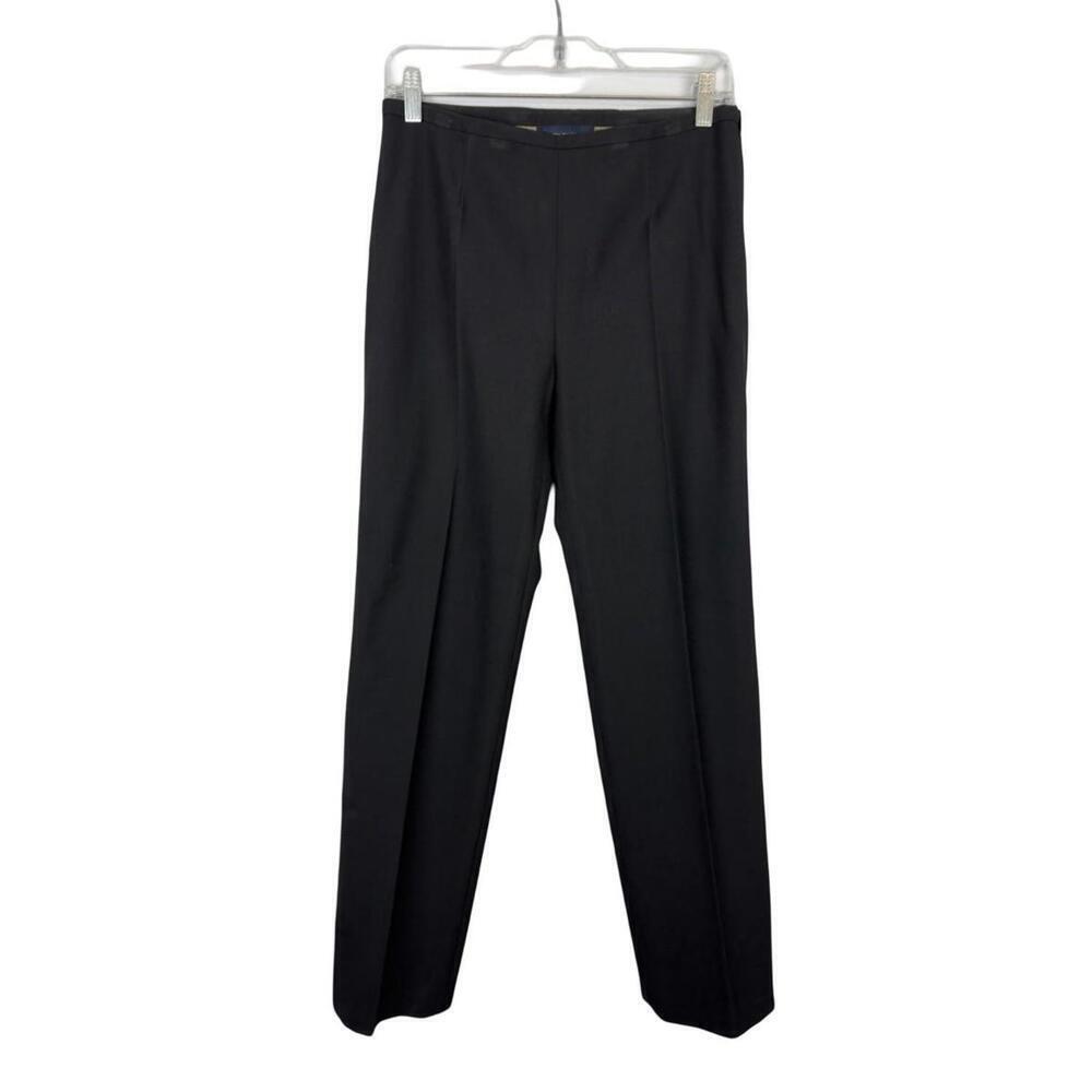 Piazza Sempione Amandine Dress Pant Trousers Black Size 42 IT, 6 US